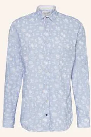 Colours & Sons Koszula Slim Fit blau