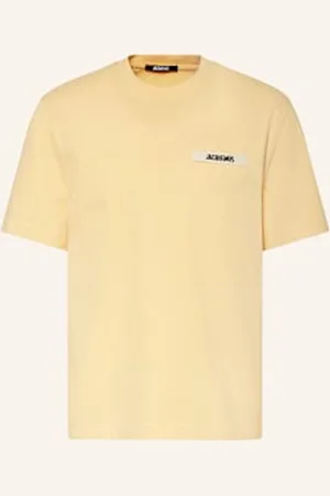 Jacquemus T-Shirt Le Tshirt Gros Grain beige