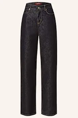 Max Mara Jeansy Straight Ande blau