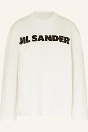 Jil Sander Koszulka Z Długim Rękawem weiss
