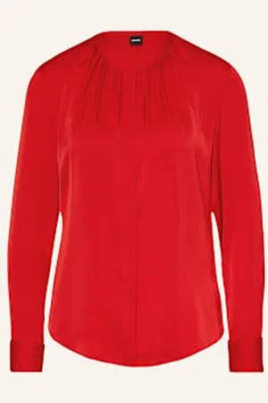 HUGO BOSS Bluzka Jedwabna Banorah rot