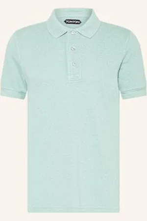 Tom Ford Koszulka Polo Z Piki blau