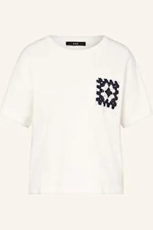 Oui T-Shirt weiss