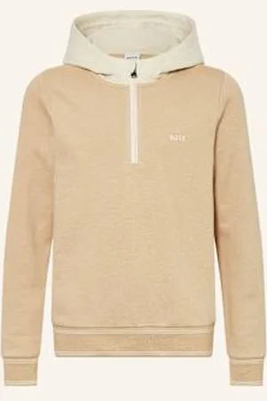 HUGO BOSS Bluza Z Kapturem beige