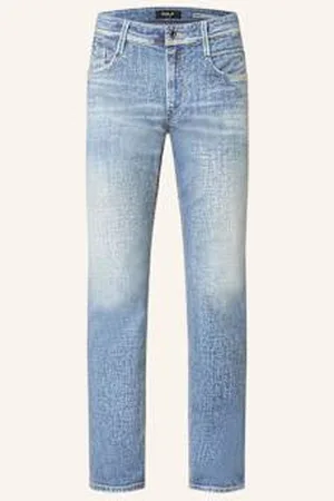Replay Jeansy Slim Fit blau