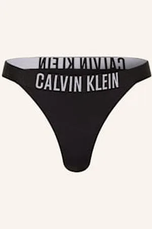 Calvin Klein Dół Od Bikini Brazylijskiego Intense Power schwarz