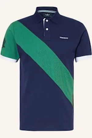 Hackett Koszulka Polo Z Piki Classic Fit blau