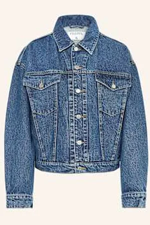 Filippa K Kurtka Jeansowa blau