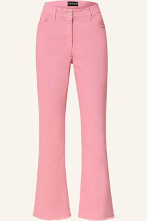 Luisa Cerano Jeansy Flared Easy Kick pink