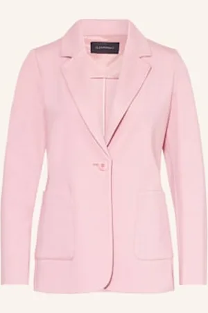 Elena Miro Blezer Z Dżerseju rosa