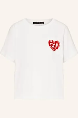 Oui T-Shirt weiss