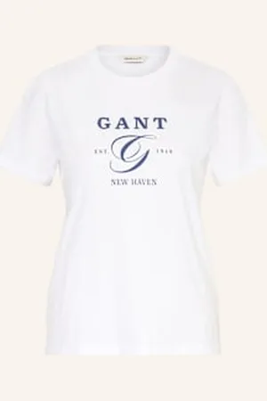 GANT T-Shirt weiss