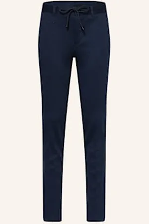 G.O.L. Spodnie Garniturowe Slim Fit blau