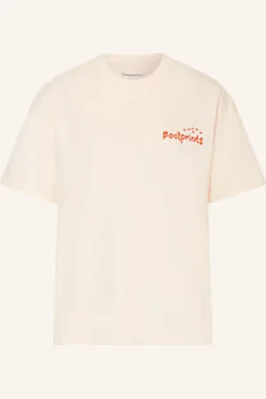 Knowledge Cotton Apparal T-Shirt weiss