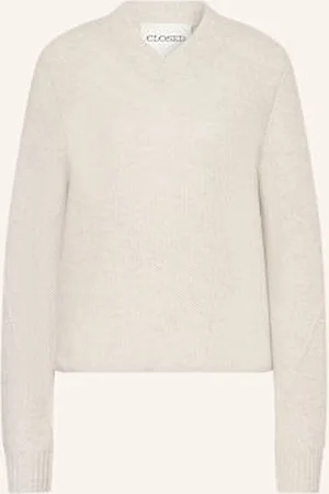 Closed Krótki Sweter beige