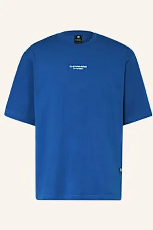 G-Star Koszulka Oversize blau