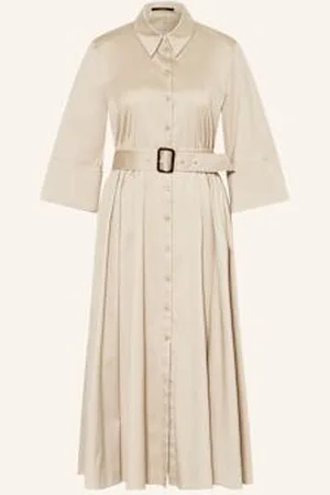 Windsor Sukienka Koszulowa Z Rękawami 3/4 beige