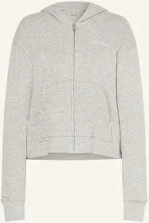 Calvin Klein Bluza Rozpinana Rekreacyjna Icon Cotton Terry grau