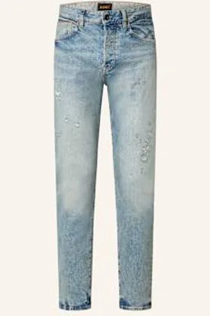 HUGO BOSS Jeansy Onyx Slim Tapered Fit blau