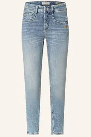 Gang Jeansy 7/8 94amelie Cropped blau