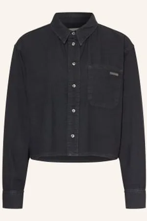 Calvin Klein Krótka Koszula schwarz