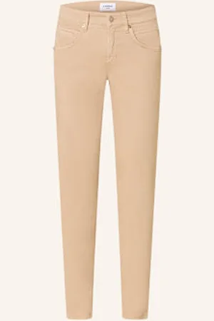 Cambio Jeansy Piper beige