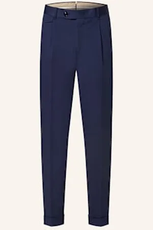 Windsor Spodnie Garniturowe Sapo Extra Slim Fit blau