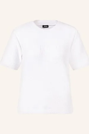 JOOP! T-Shirt Kalika Z Materiału Frottee weiss