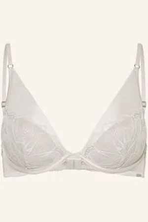 Calvin Klein Biustonosz Z Fiszbinami Ck Black Floral Lace weiss