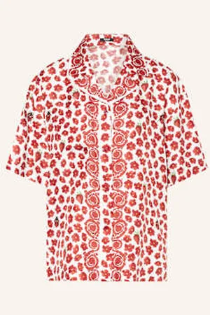 VERSACE Bluzka Jedwabna rot