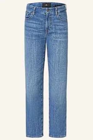 7 for all Mankind Jeansy Straight Calie blau