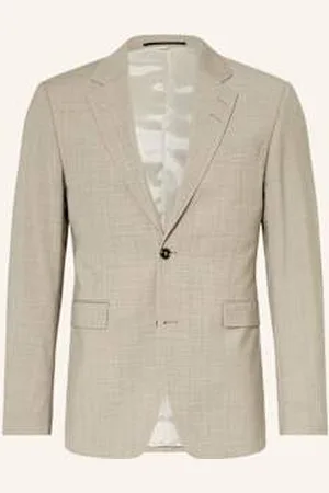 Tiger of Sweden Marynarka Garniturowa Justin Extra Slim Fit beige