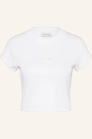 Calvin Klein Krótka Koszulka weiss