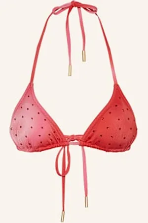 Goldbergh Góra Od Bikini Trójkątnego Joie Z Ozdobnymi Kamykami rot