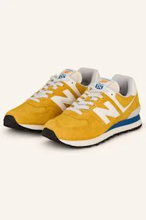 New Balance Sneakersy 574 gelb
