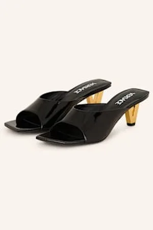 VERSACE Klapki Typu Mules schwarz