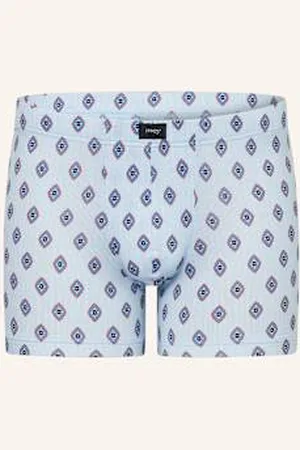 Mey Bokserki Z Serii Stripes With Tie Pattern blau