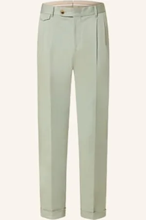 Windsor Spodnie Garniturowe Sapo Extra Slim Fit gruen
