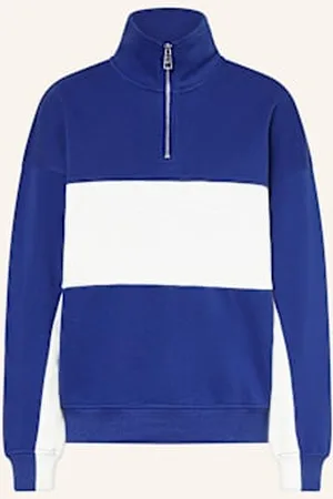 TheJoggConcept Bluza Dresowa Typu Troyer Jcsaja blau