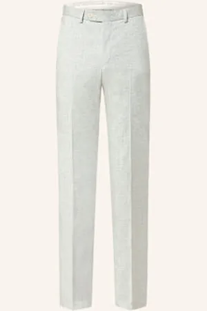 Digel Spodnie Garniturowe Sergio Modern Fit gruen