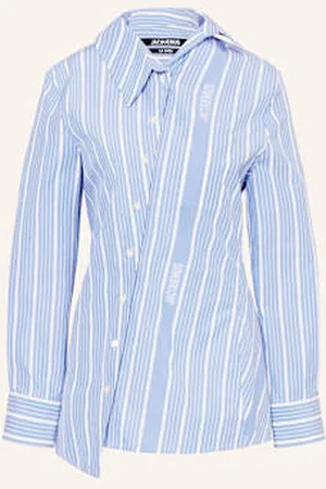 Jacquemus Koszula La Chemise Pablo blau