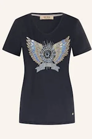 Mos Mosh T-Shirt Mmgethi Z Cekinami blau