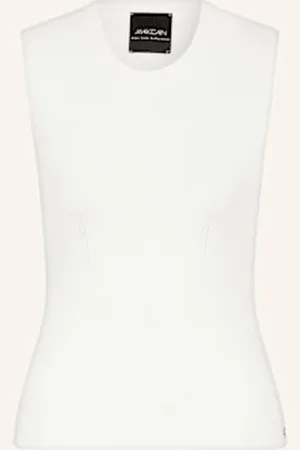 Marc Cain Top Z Dzianiny weiss