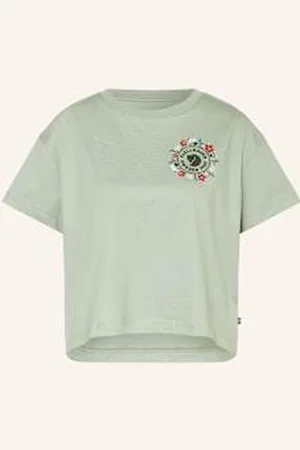 Fjällräven T-Shirt Fjällblomster gruen