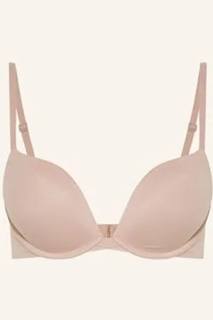 Calvin Klein Biustonosz Push-Up Perfectly Fit beige