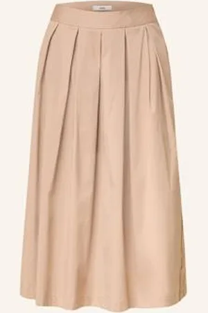 0039 Italy Plisowana Spódnica Kylie beige