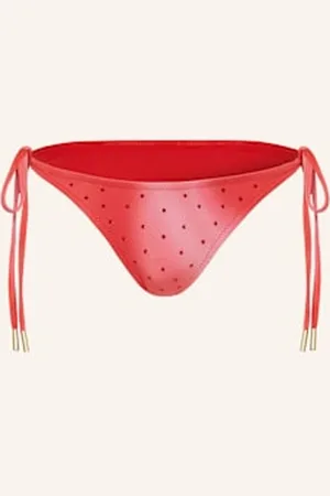 Goldbergh Dół Od Bikini Trójkątnego Vivre Z Ozdobnymi Kamykami rot