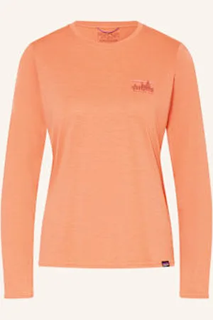 Patagonia Koszulka Z Długim Rękawem Capilene Cool orange