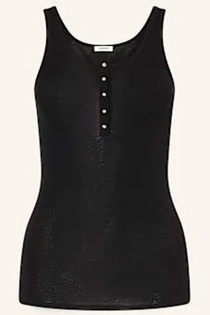 Sandro Top Z Dzianiny schwarz