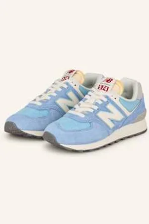 New Balance Sneakersy 574 blau